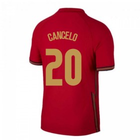 Jalkapallo Pelipaidat Portugali Joao Cancelo 20 Kotipaita Euro 2020 Lyhythihainen